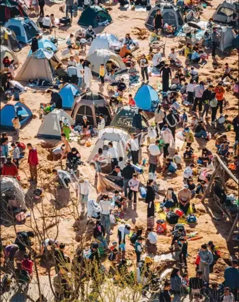 网红露营地预定爆满